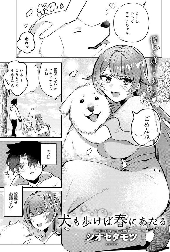 犬も歩けば春にあたる（単話） エロ画像 003