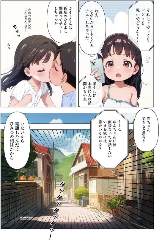 電話相談ルームと間違えてつるぺた好きに電話しちゃった子（単話） エロ画像 004