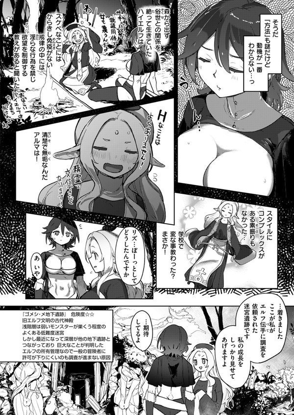 ハイエルフの憂鬱（単話） エロ画像 006