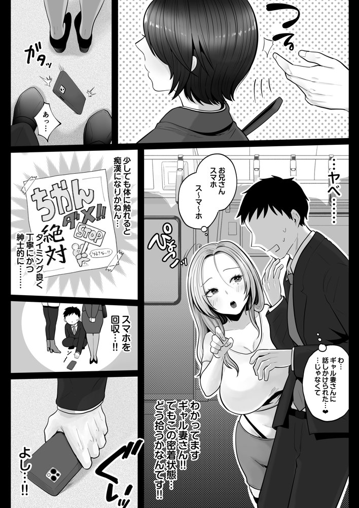 地味妻さんとギャル妻さん、人妻鉄道昇り行（イ）き【鼠の母】 エロ同人誌画像 010