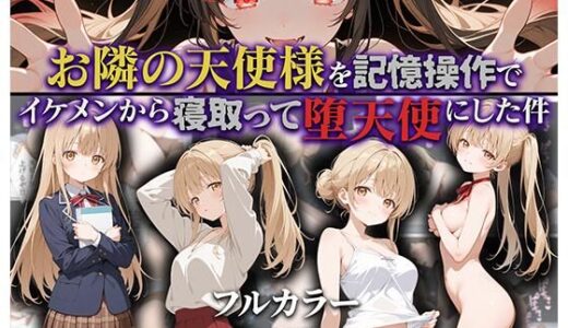 お隣の天使様を記憶操作でイケメンから寝取って堕天使にした件【ニーハイ堂】